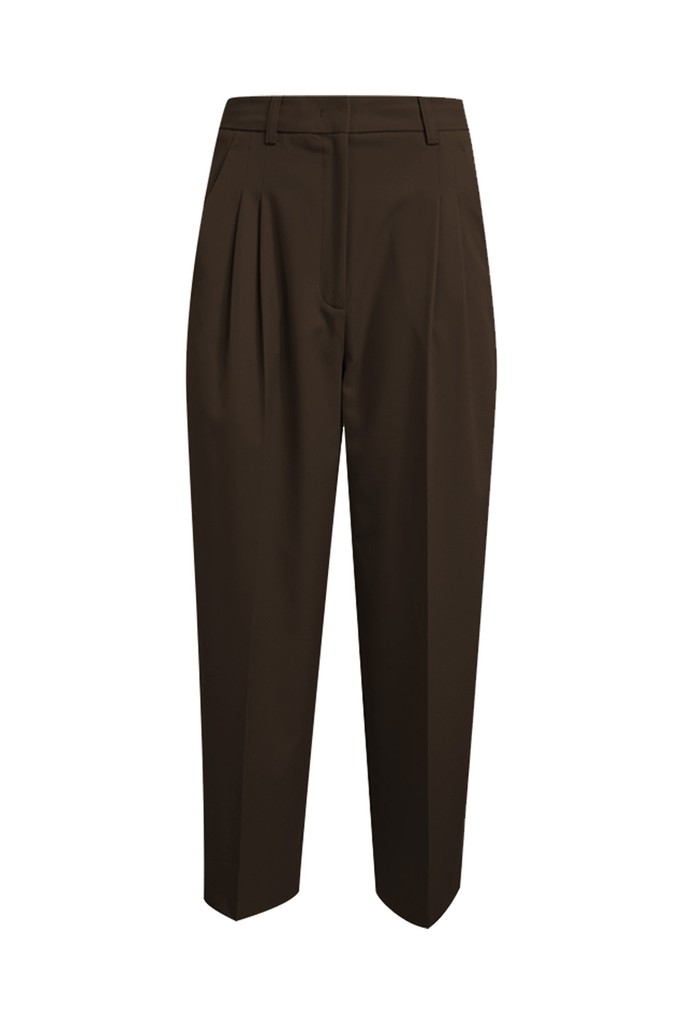 Cropped Straight Pants