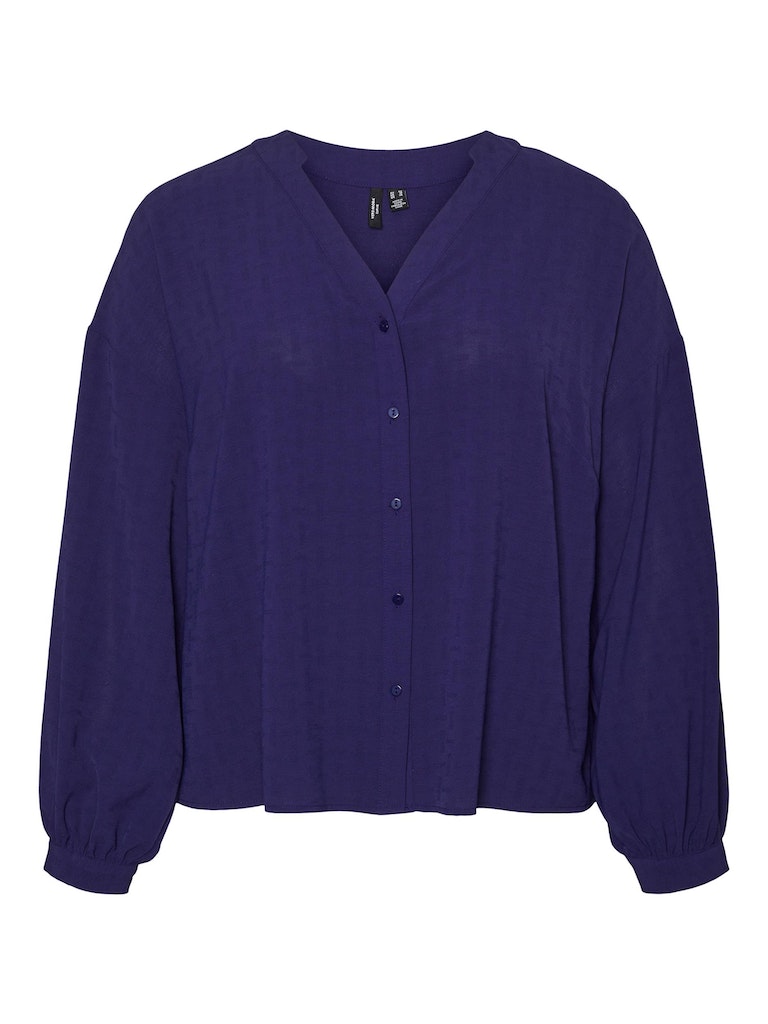VMCEYE L/S TOP WVN BTQ GA CUR