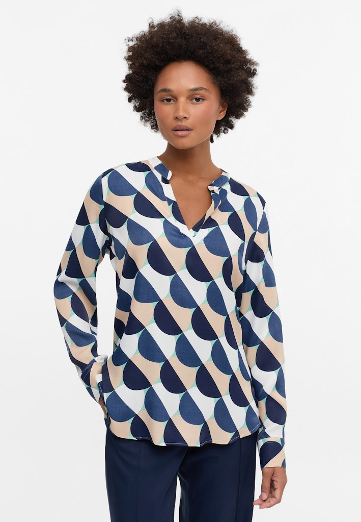 Bluse Viskose Langarm Bluse Viskose Langarm