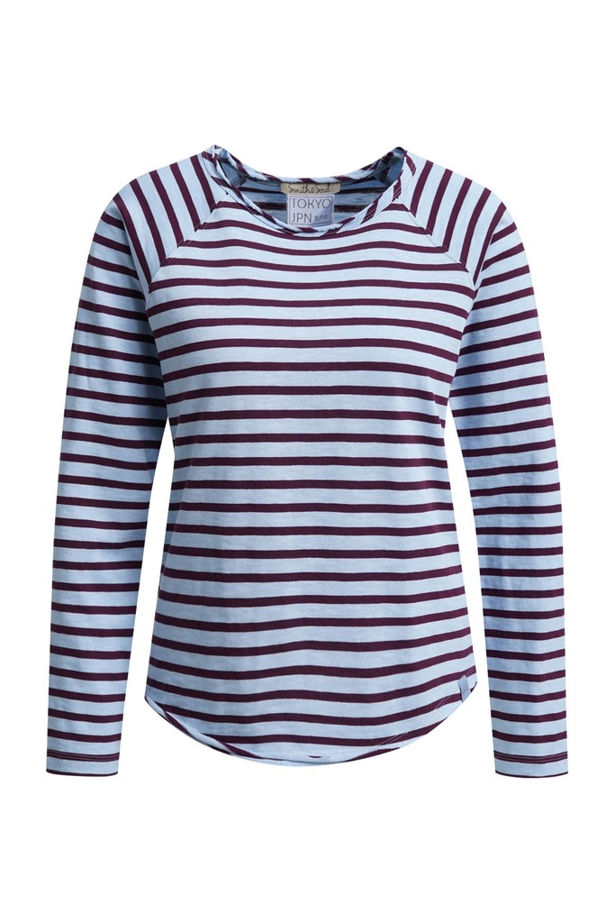 Regular Basic Sweat Raglan Striped