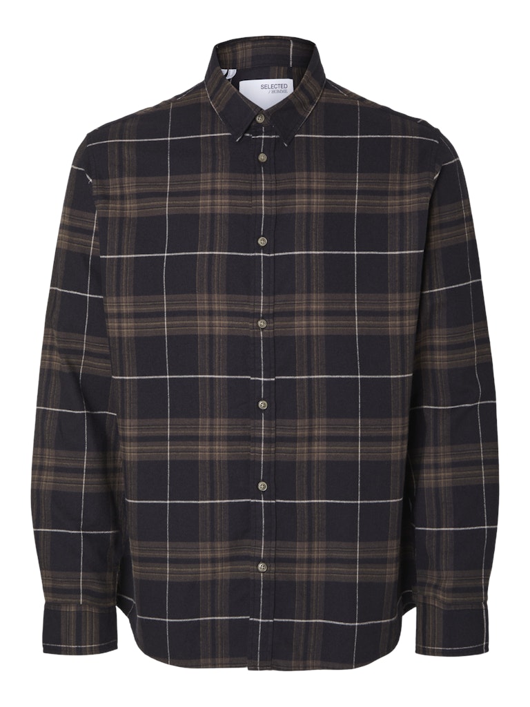 SLHSLIMOWEN-FLANNEL SHIRT LS NOOS