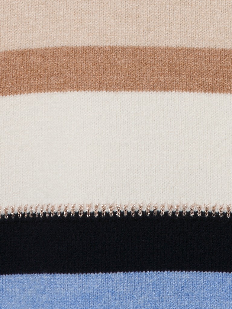 Pullover Rundhals 1/1 Arm Ringel