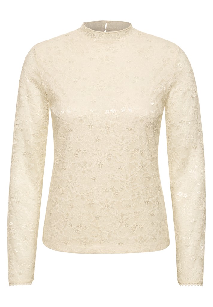Langarm Shirt aus Spitze