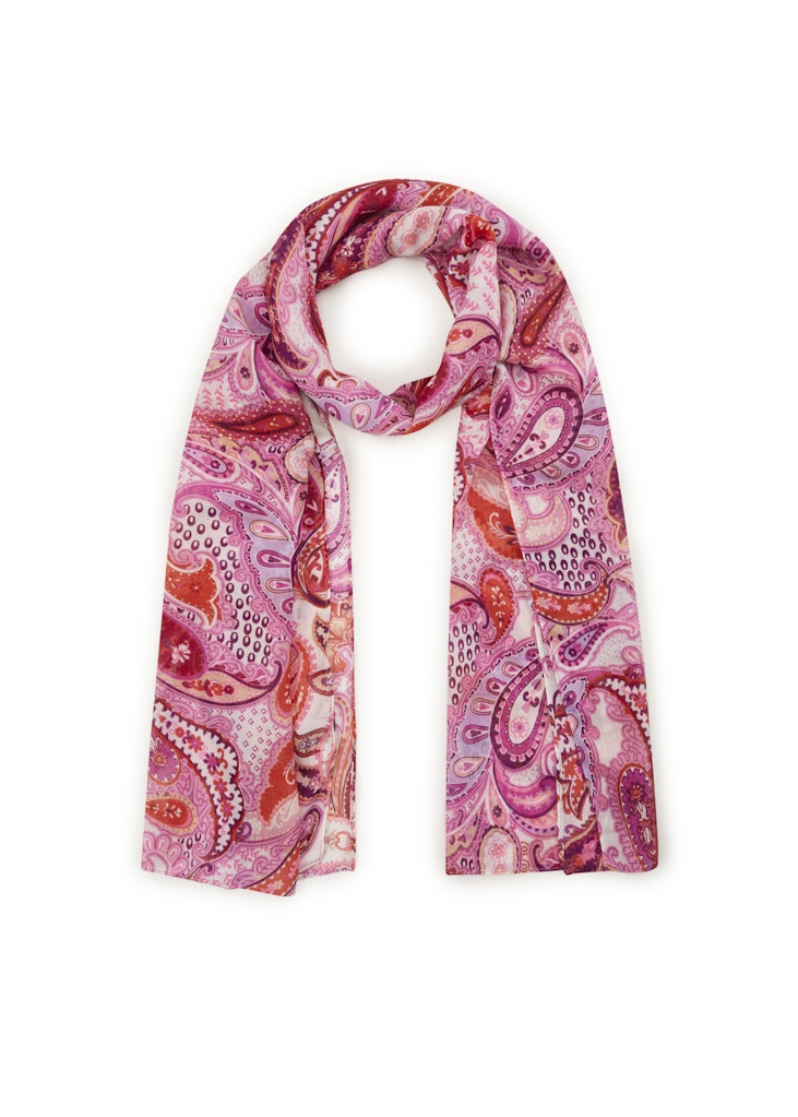 Schal aus recyceltem Polyester mit Paisley-Muster