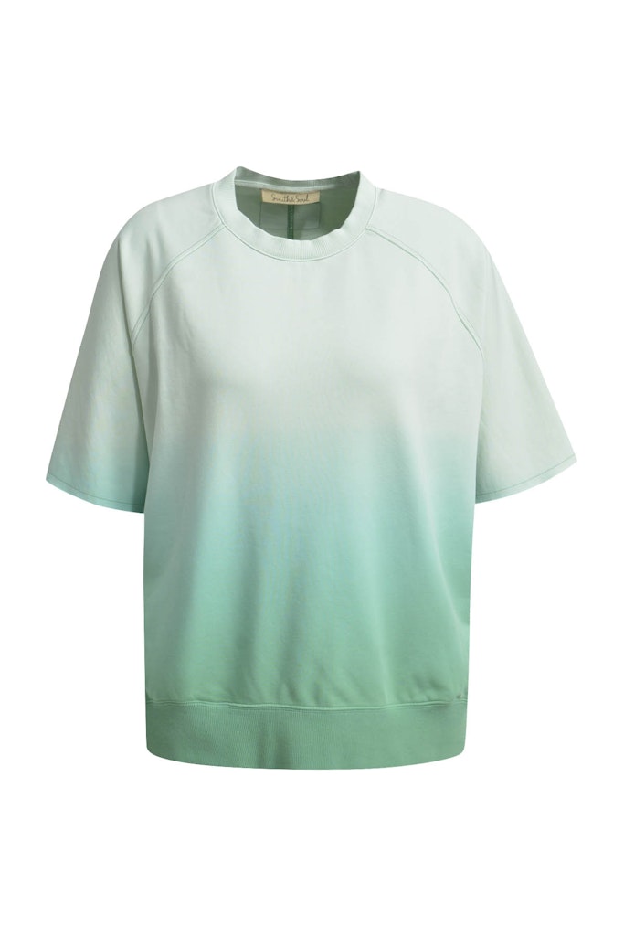 Sweatshirt Shortsleeve Dip Dye Sweatshirt Shortsleeve Dip Dye
