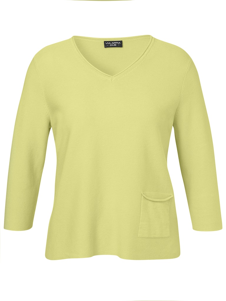 Pullover V-Ausschnitt 3/4 Arm