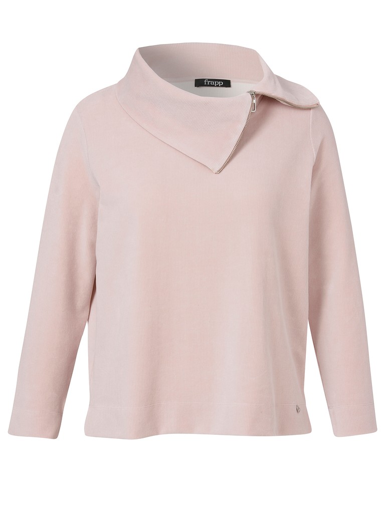 Sweatshirt Kragen 1/1 Arm Reißverschluß