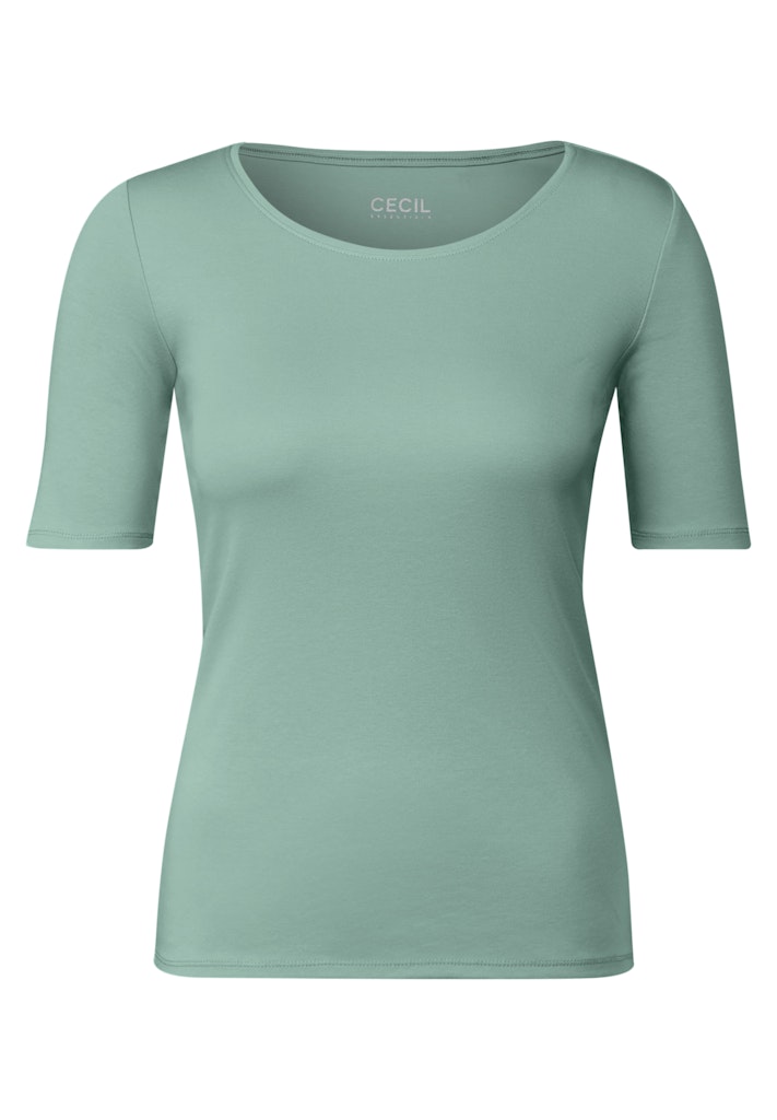 Basic T-Shirt in Unifarbe