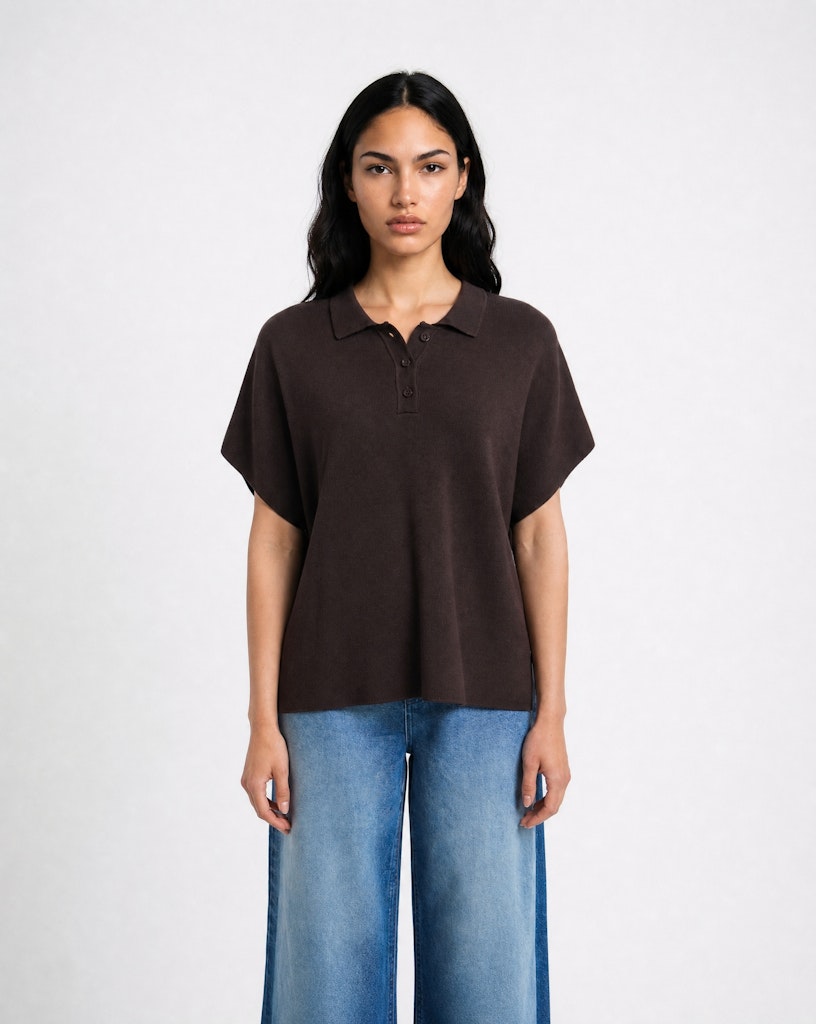 Polo Collar Cape