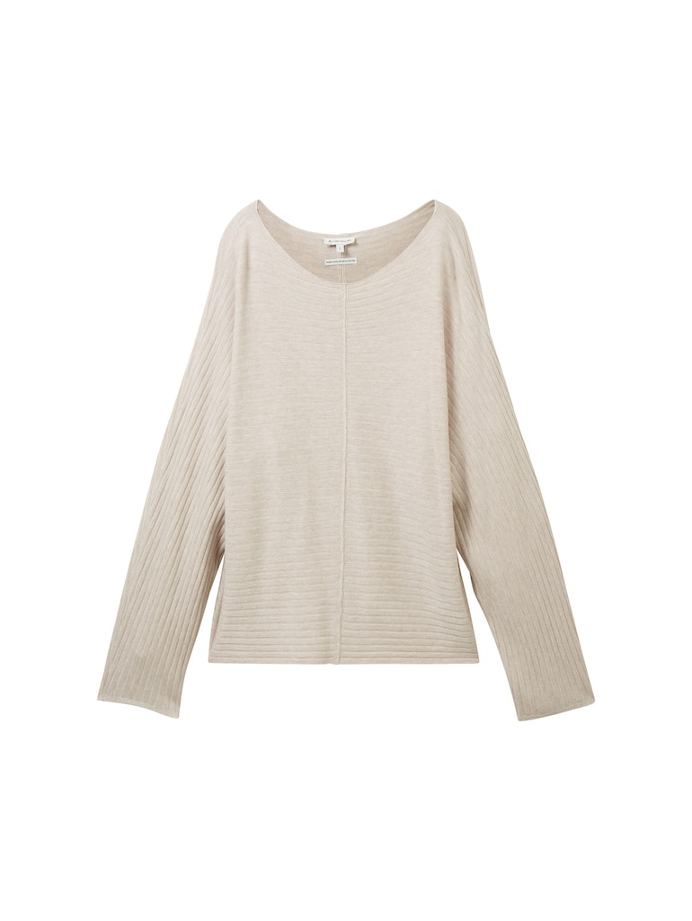 Strukturierter Strickpullover Strukturierter Strickpullover