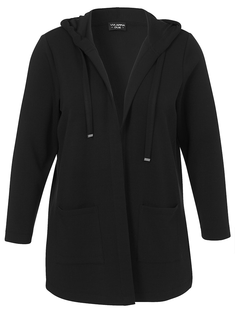 Jacke Offen 1/1 Arm Kapuze