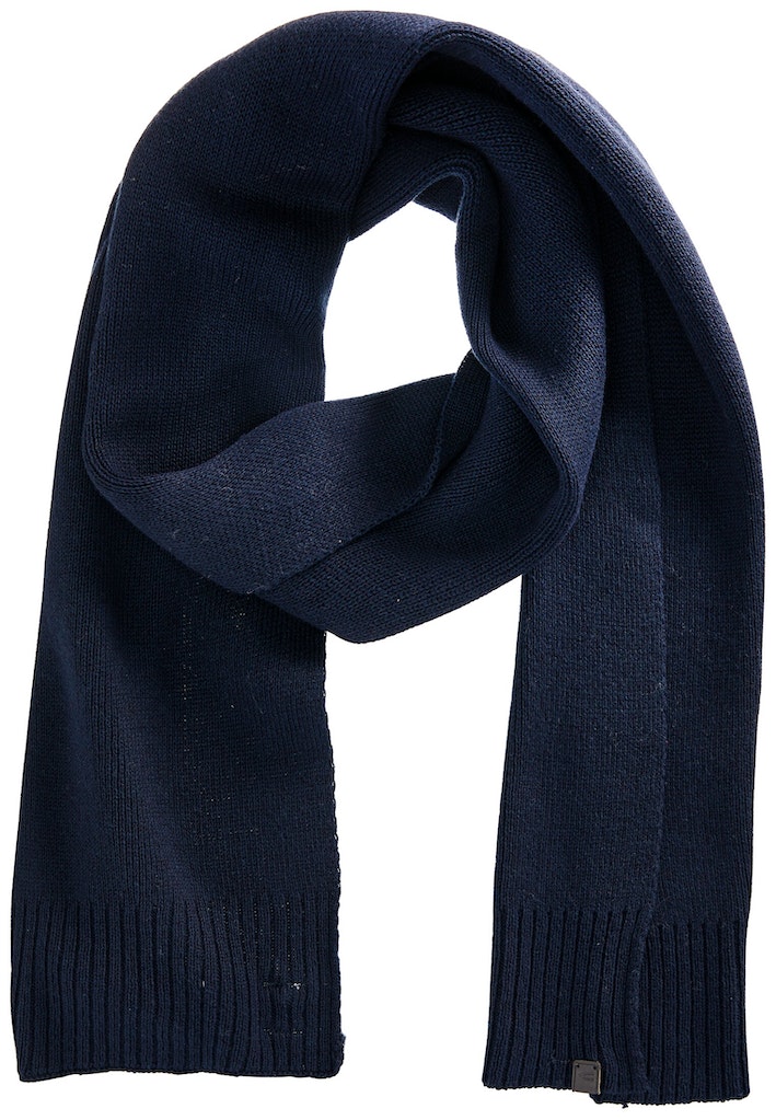 Feiner Strickschal aus Baumwolle