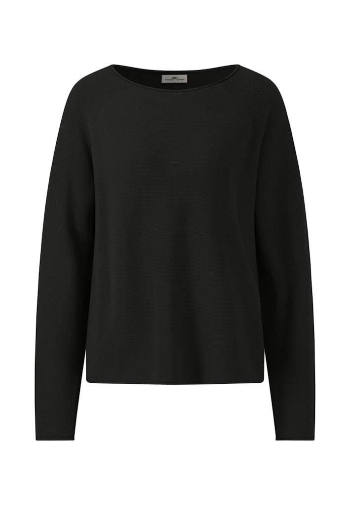 PULLOVER O-NECK FINE COTTON