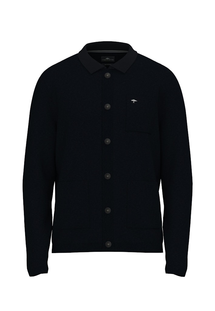 Cardigan, Buttoned, Structure