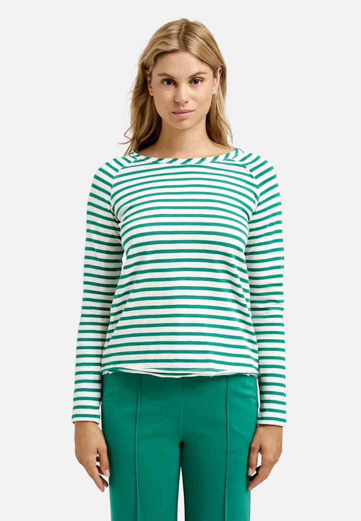 Basic Sweat Raglan Striped