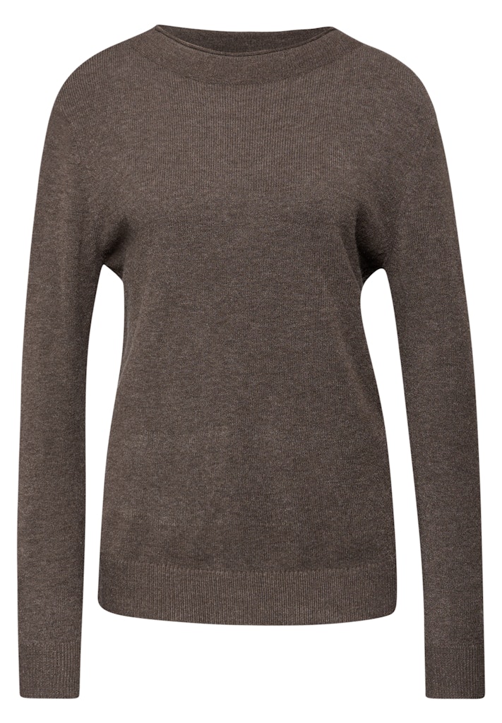 Pullover mit Rollkante Pullover mit Rollkante