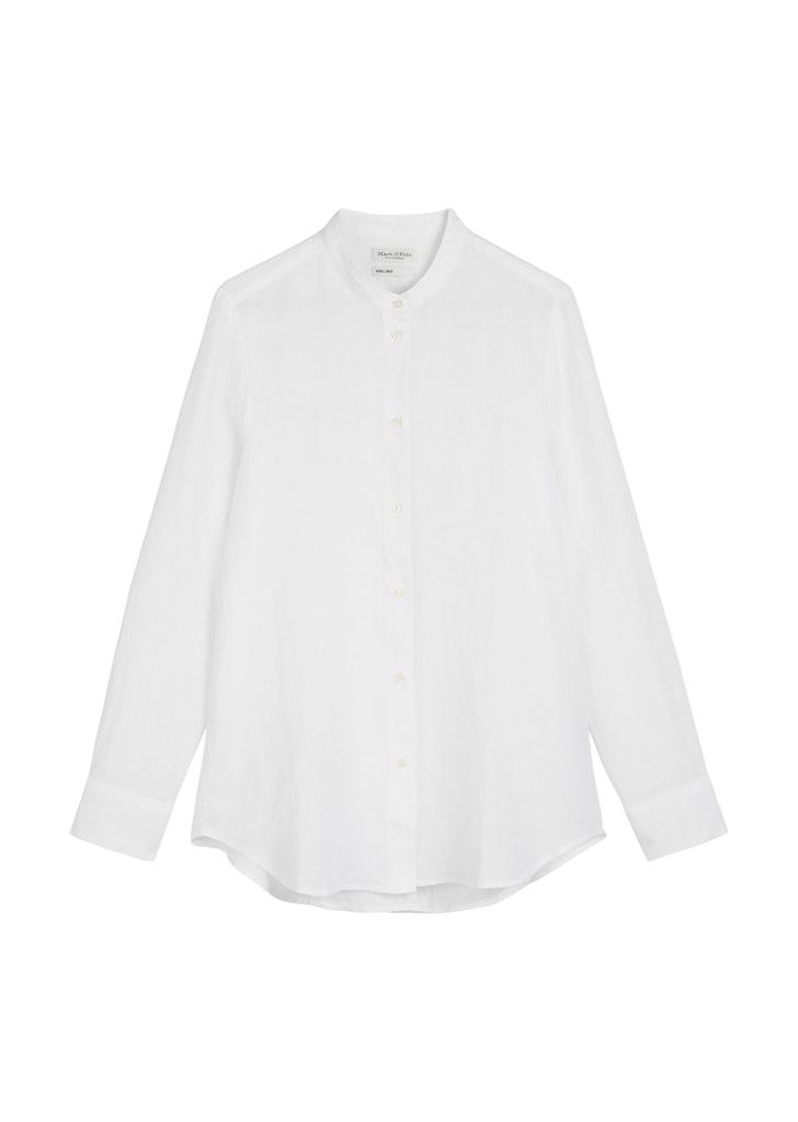 A-Shape-Leinenbluse regular