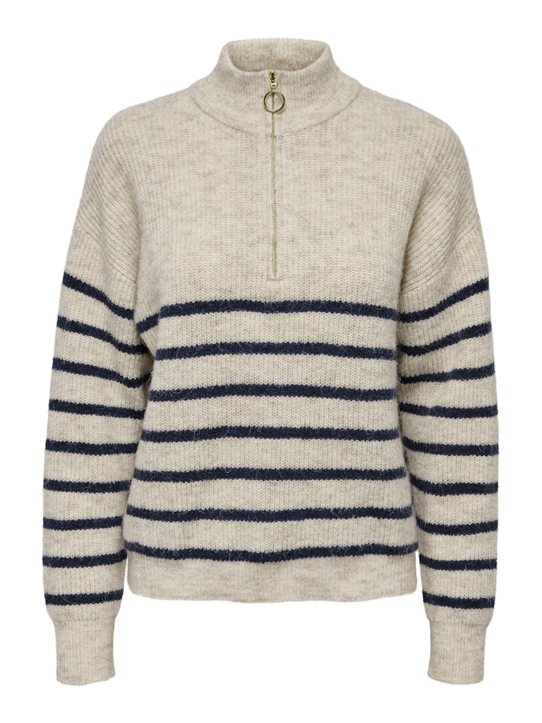 ONLTOKYO L/S ZIP PULLOVER KNT NOOS