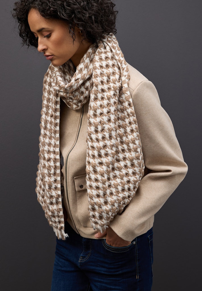 Houndstooth Strukturschal Houndstooth Strukturschal