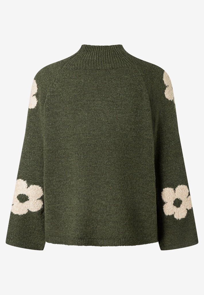 Pullover mit Blumen