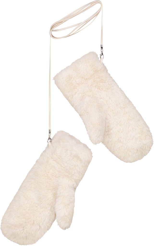 Flauschige Kunstfell-Handschuhe