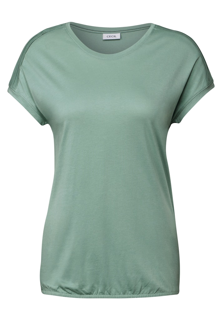 Shirt in Unifarbe
