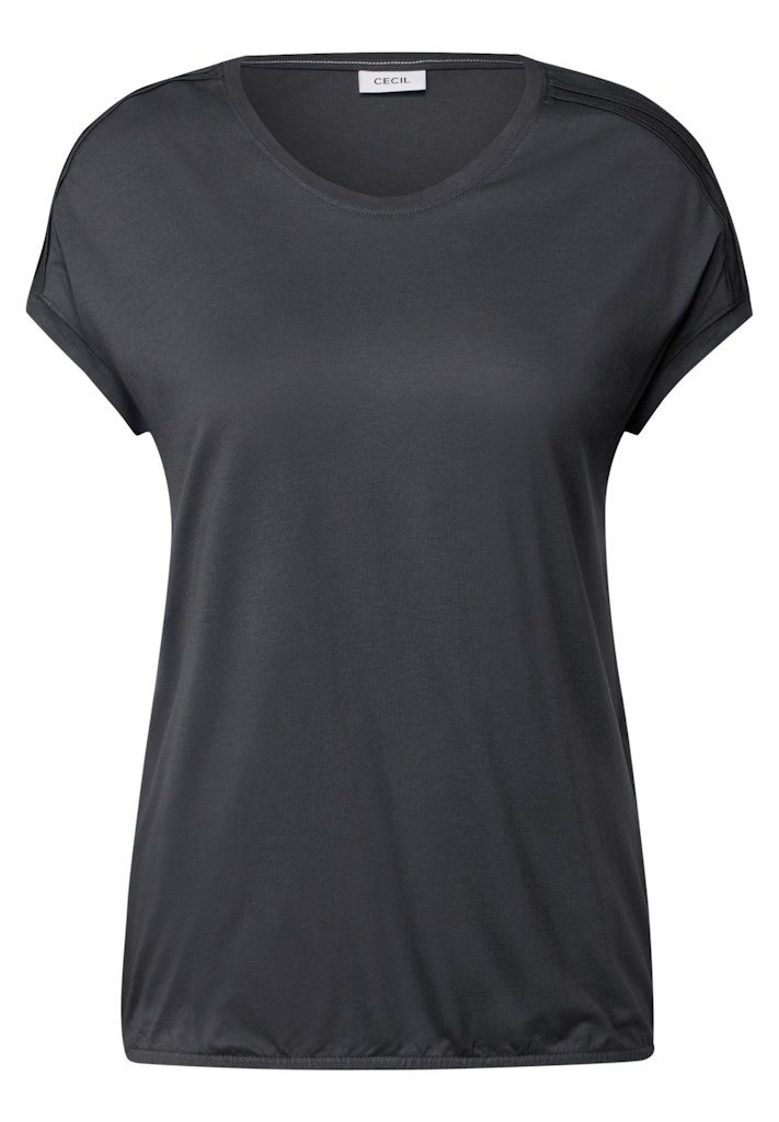 Shirt in Unifarbe