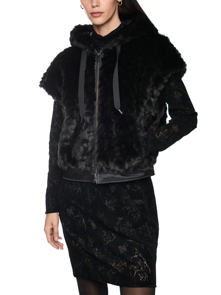 Kuschelige Fake-Fur-Weste