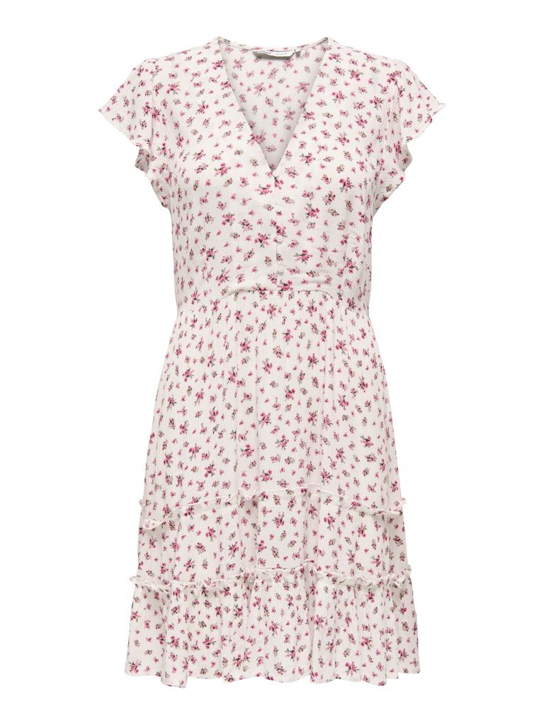 ONLCLAUDETTE LIFE SS MINI DRESS WVN NOOS