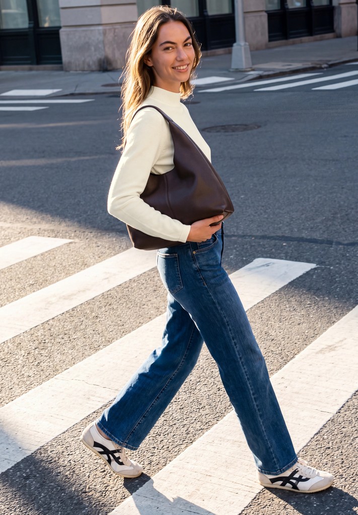 Langarm Pullover mit Turtle Neck