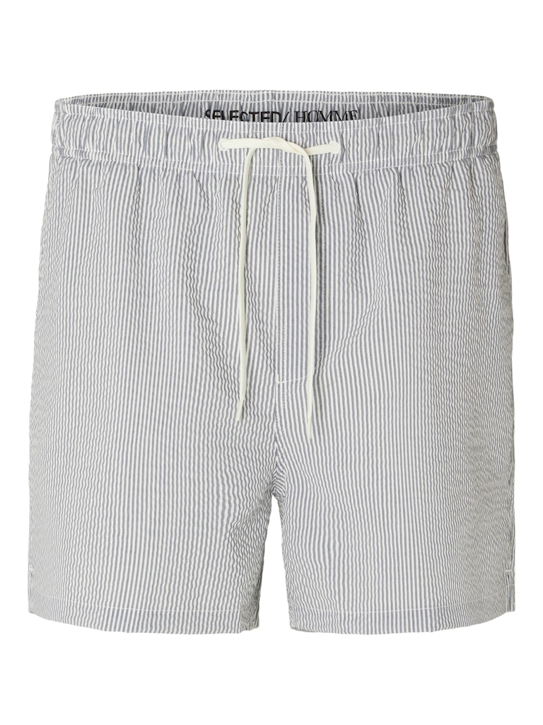 SLHCOOPER-SEERSUCKER SWIMSHORTS