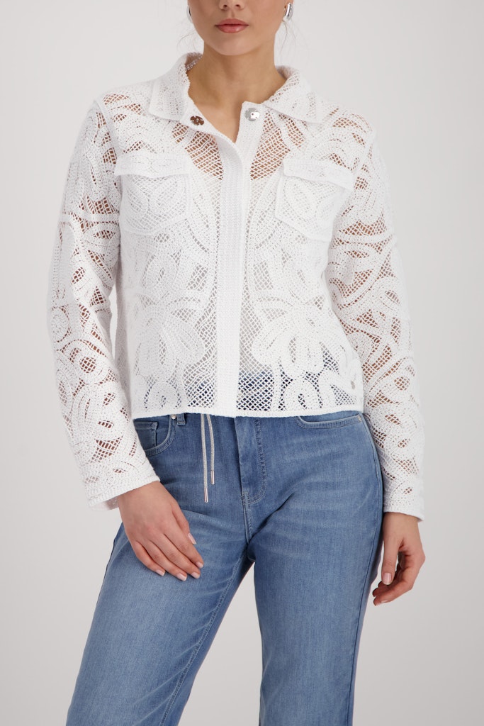 Strickjacke mit Muster