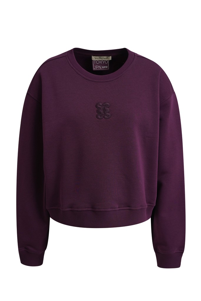 Boxy Cropped Sweatshirt