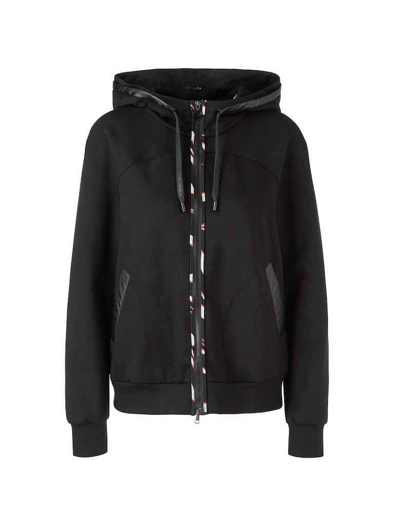 Kapuzenjacke mit Reißverschluss