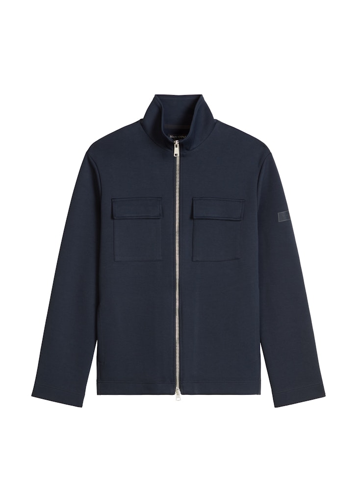Zipper-Sweatjacke