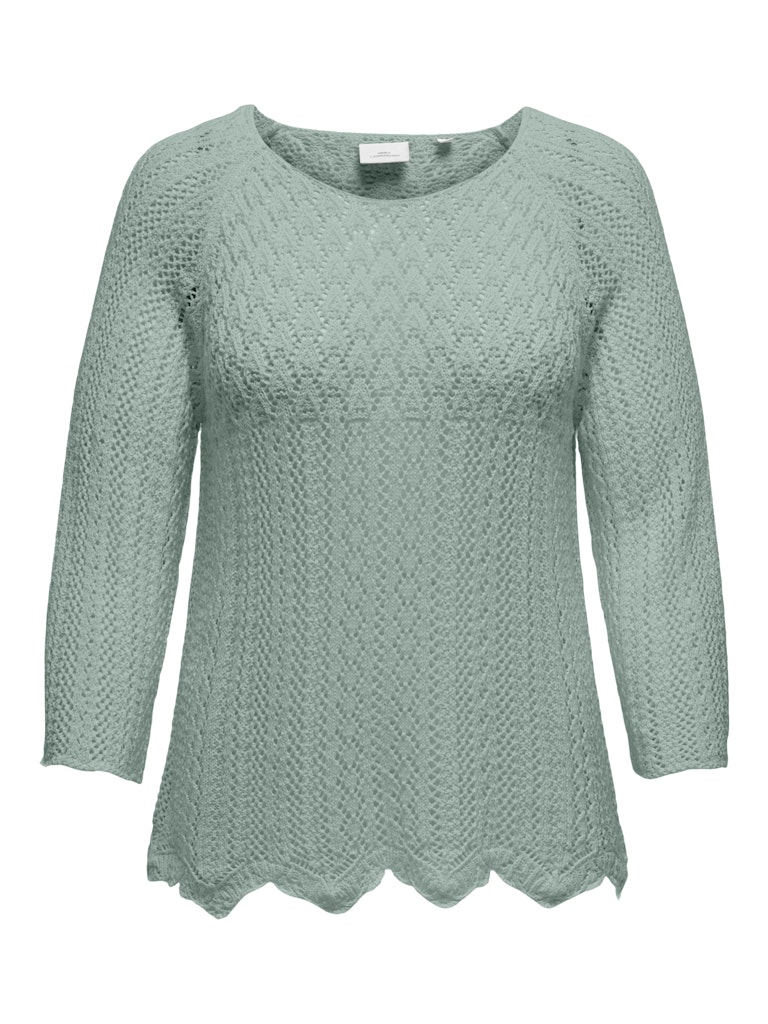 CARNOLA LIFE  3/4 PULLOVER KNT NOOS