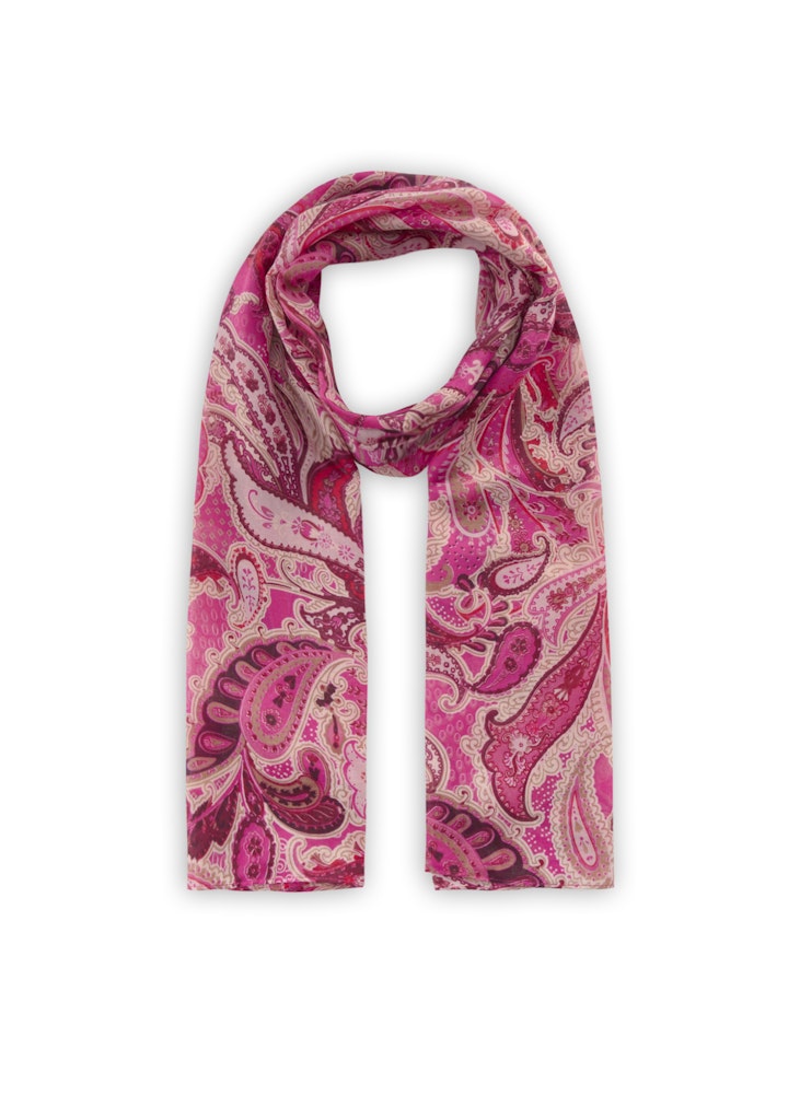 Schal aus recyceltem Polyester mit floralem Motiv