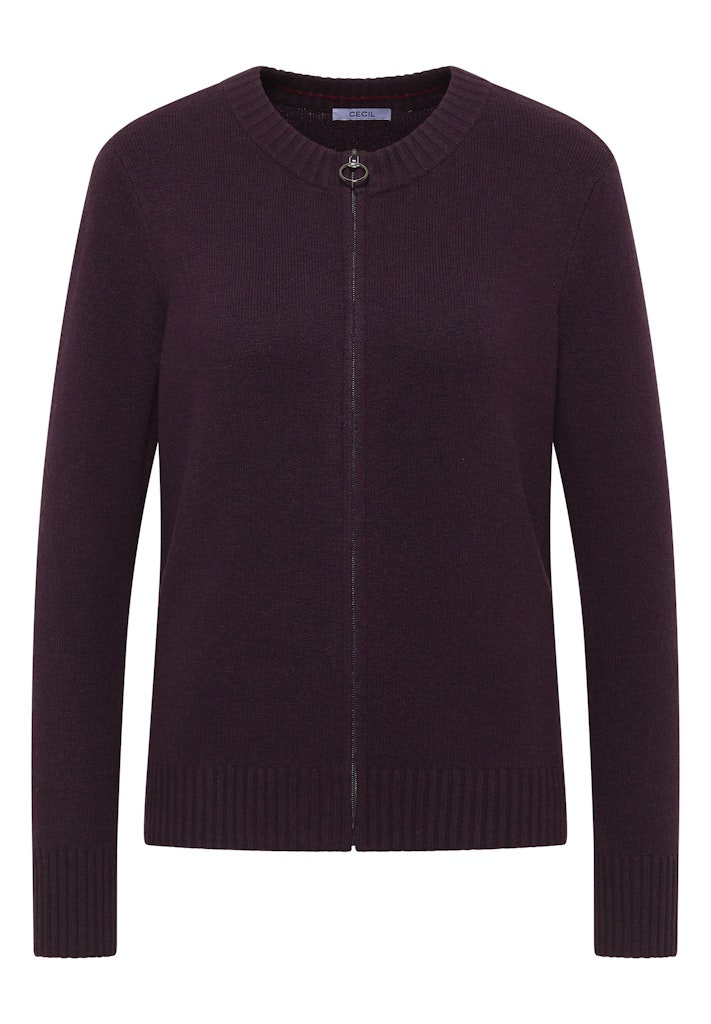 Cosy Cardigan mit Zipper Cosy Cardigan mit Zipper