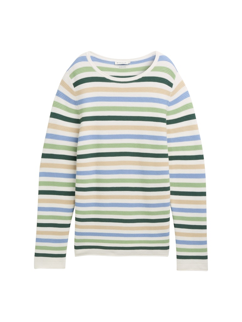 Strickpullover mit Bio-Baumwolle Strickpullover mit Bio-Baumwolle