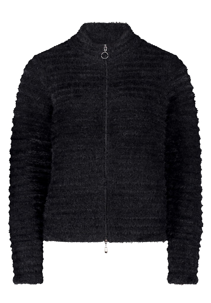 Grobstrickjacke