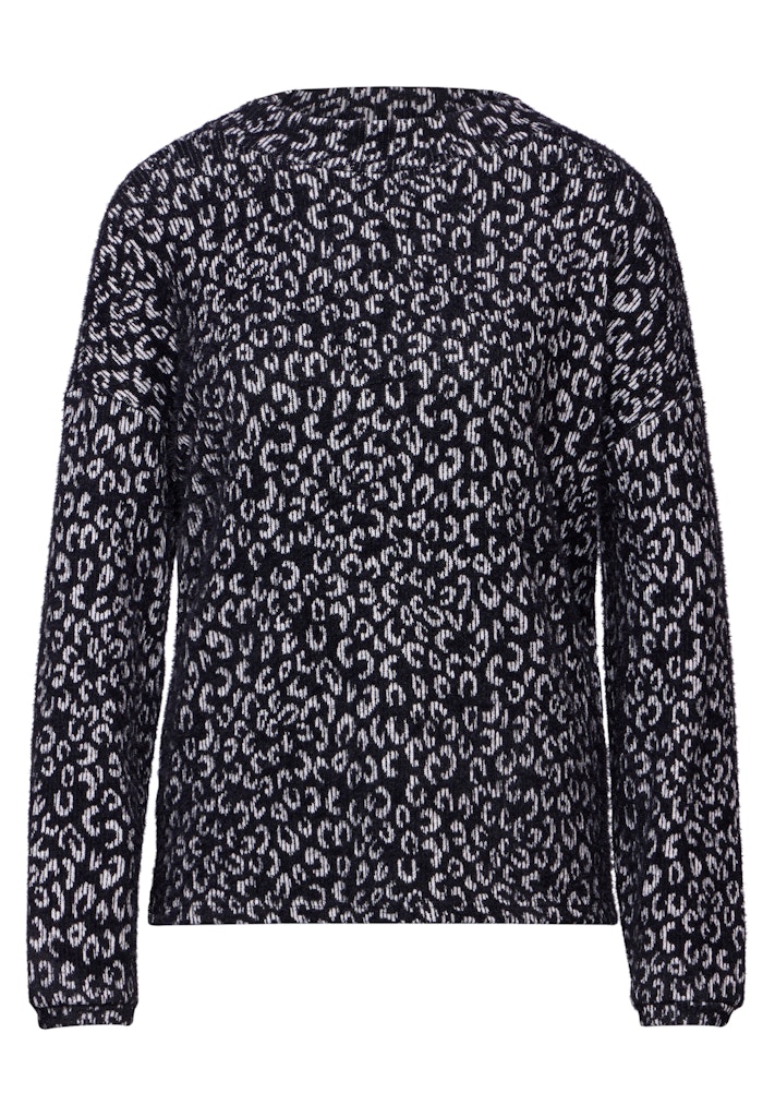 Flauschiges Leo-Shirt