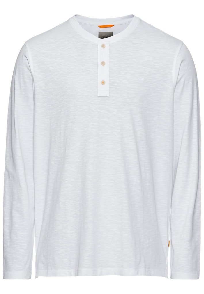 Henleyshirt aus zertifiziertem Organic Cotton