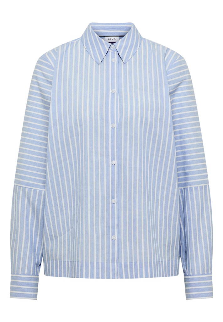 Gestrefte Hemdbluse