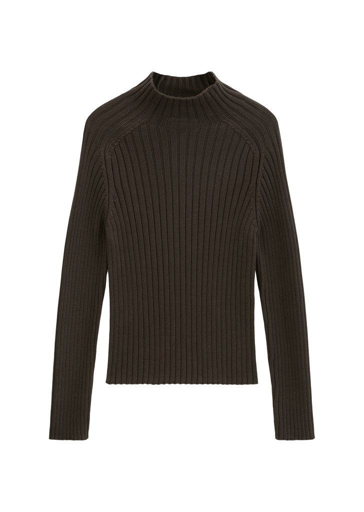 Turtleneck-Pullover slim