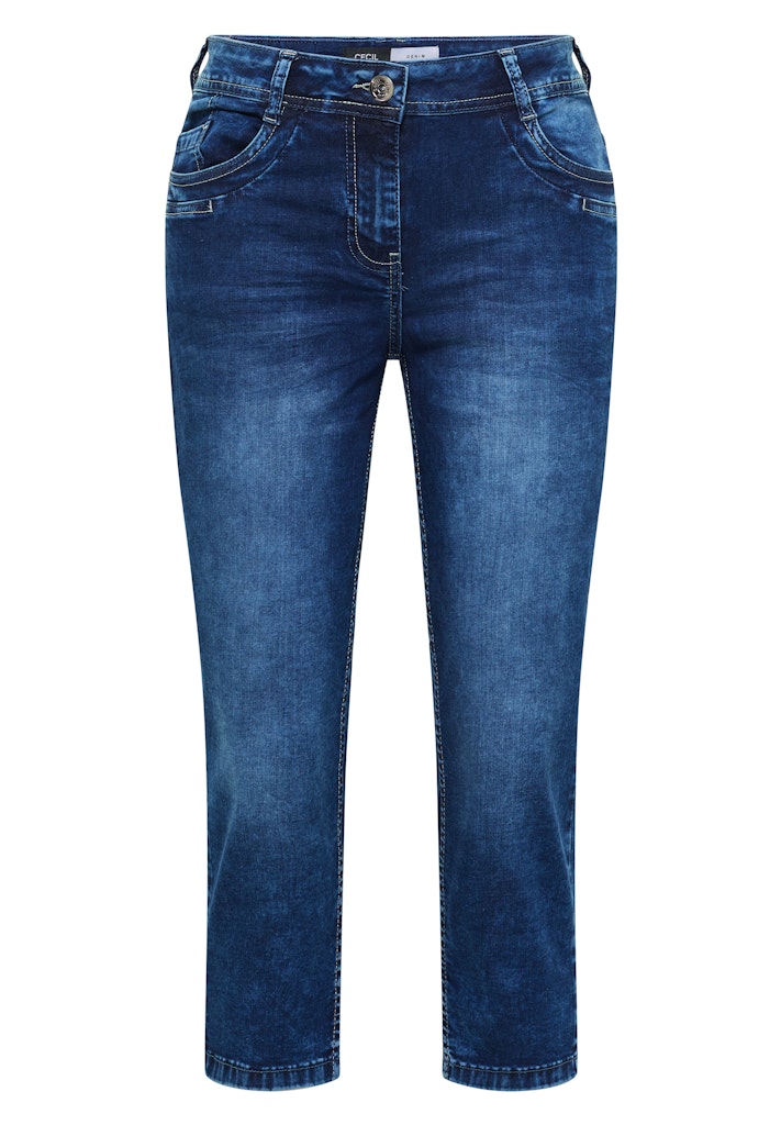 3/4 Slim Leg Jeans im Casual Fit