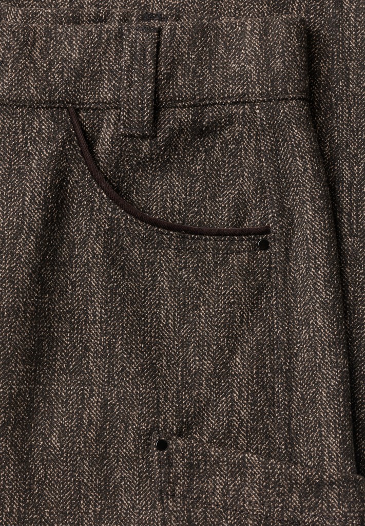 Barrel Leg Hose mit aufgesetzten Taschen