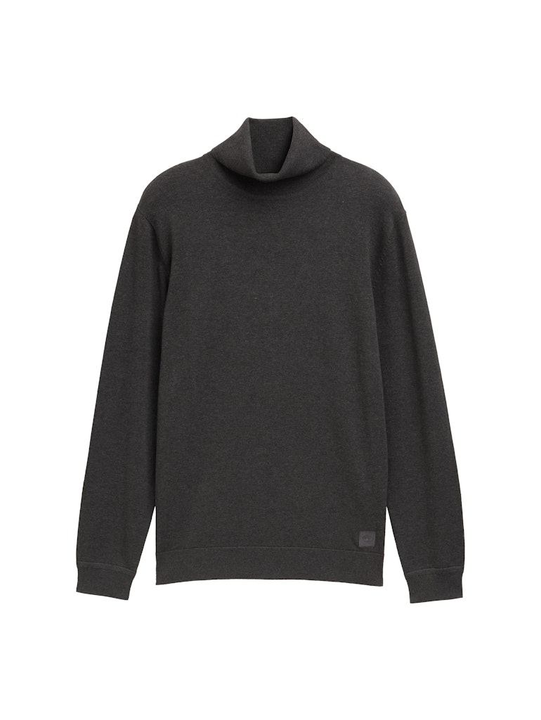 Basic Rollkragenpullover