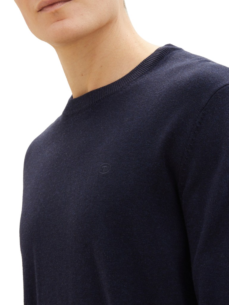 Basic Strickpullover
