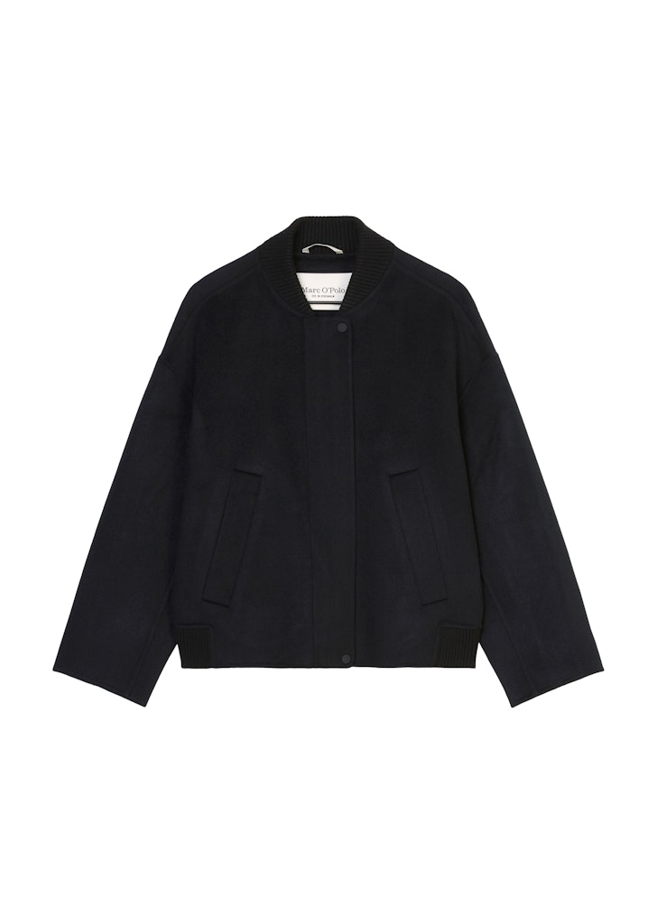 Wollblouson relaxed