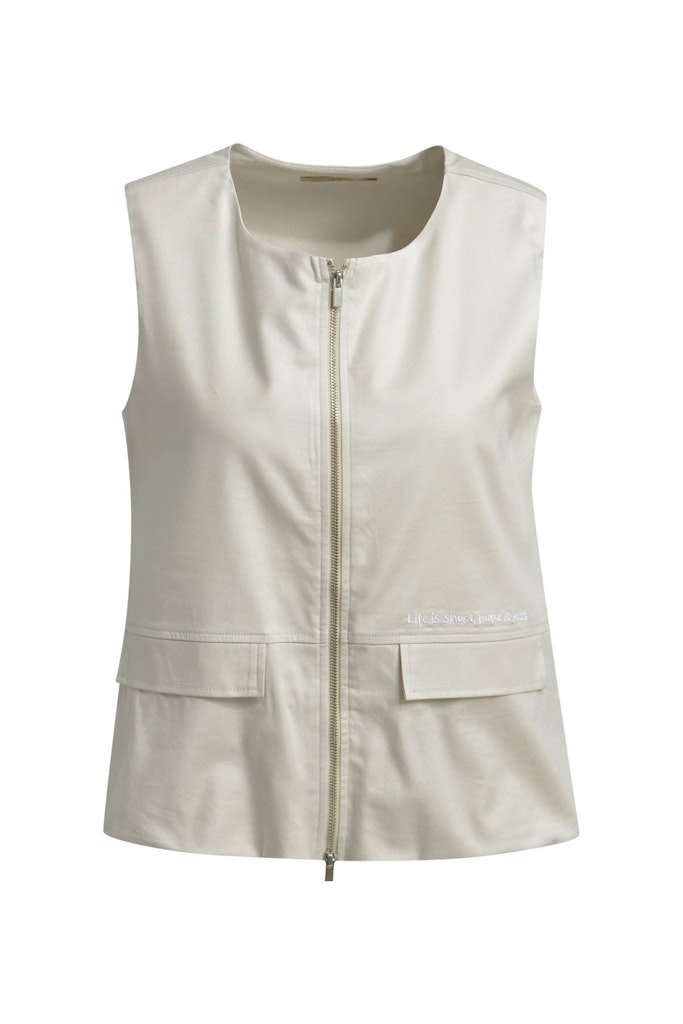 Blouse Top with Zipper